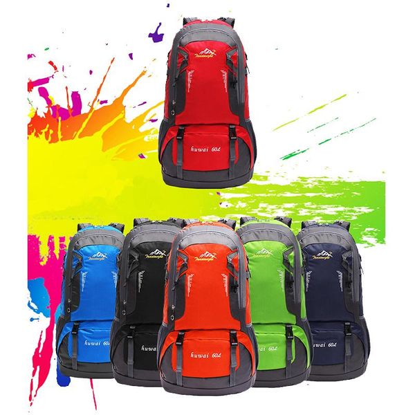 outdoor bags 60l trekking bag waterproof camping backpack mountain climbing rucksack for traveling hiking
outdoor bags 60l trekking bag waterproof camping backpack mountain climbing rucksack for traveling hiking