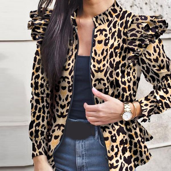 onoti red plaid tweed jacket coat basic slim vintage office ladies zipper ruffle 2021 fall women clothing chaqueta women's jackets, Black;brown
onoti red plaid tweed jacket coat basic slim vintage office ladies zipper ruffle 2021 fall women clothing chaqueta women's jackets, Black;brown