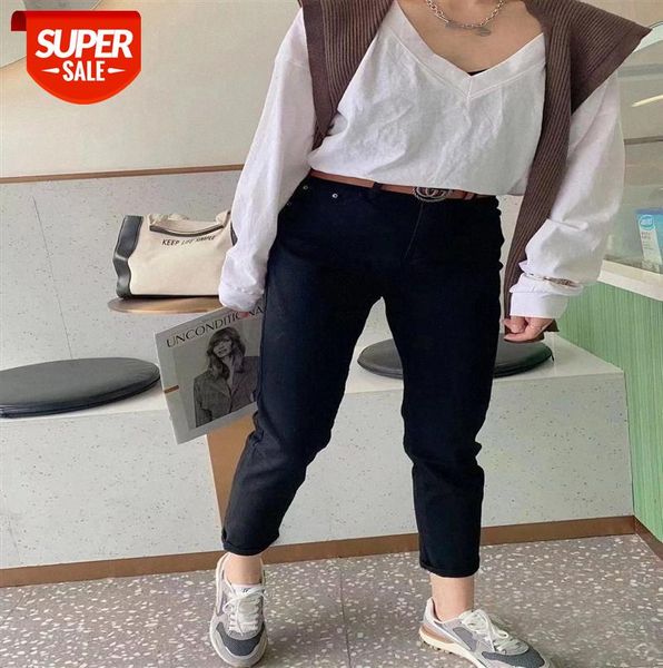 li zhiqi high-waist slim straight-leg jeans korean style simple nine-point solid color casual pants 110425 #km7h, Black;gray
li zhiqi high-waist slim straight-leg jeans korean style simple nine-point solid color casual pants 110425 #km7h, Black;gray
