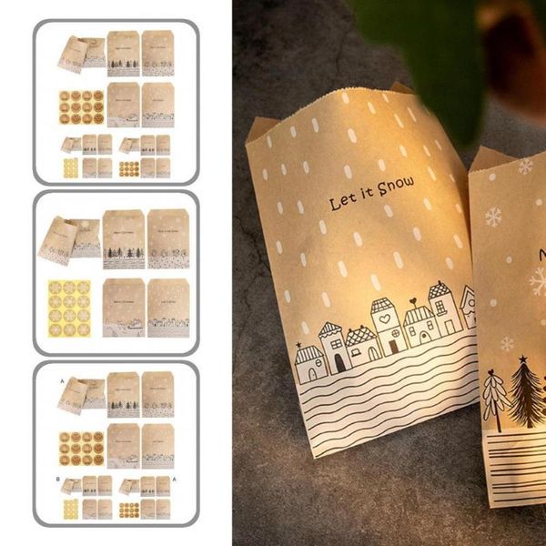 gift wrap 2 styles 100pcs/set useful vintage kraft paper candy bag thick eye-catching for christmas
gift wrap 2 styles 100pcs/set useful vintage kraft paper candy bag thick eye-catching for christmas