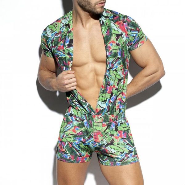 men's shorts causal men rompers v neck sleeve floral printed jumpsuits bodysuit beach overalls streetwear playsuit 3xl outfits, White;black
men's shorts causal men rompers v neck sleeve floral printed jumpsuits bodysuit beach overalls streetwear playsuit 3xl outfits, White;black