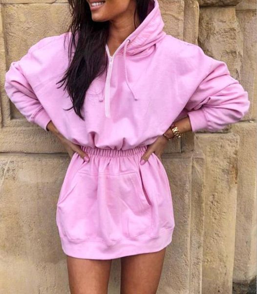 casual dresses mini short bodycon shirt dress women long sleeve high waist hoodie one-piece solid color zipper vestidos, Black;gray
casual dresses mini short bodycon shirt dress women long sleeve high waist hoodie one-piece solid color zipper vestidos, Black;gray