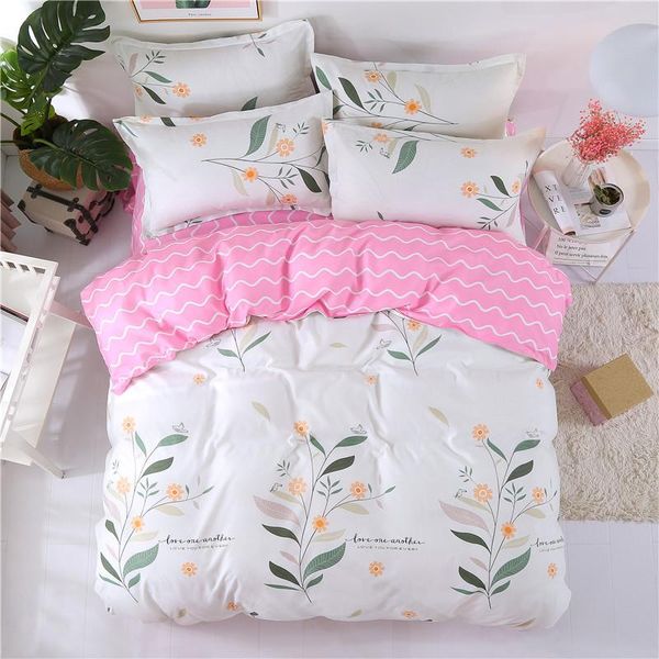 bedding sets small fresh cotton printed pillowcase quilt cover bed sheet size king four-piece set
bedding sets small fresh cotton printed pillowcase quilt cover bed sheet size king four-piece set