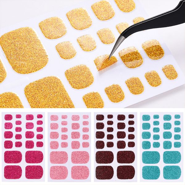 european usa fashion toenail sticker 22 pcs tips waterproof gum foot nails art decals sheet for women girls, Black
european usa fashion toenail sticker 22 pcs tips waterproof gum foot nails art decals sheet for women girls, Black
