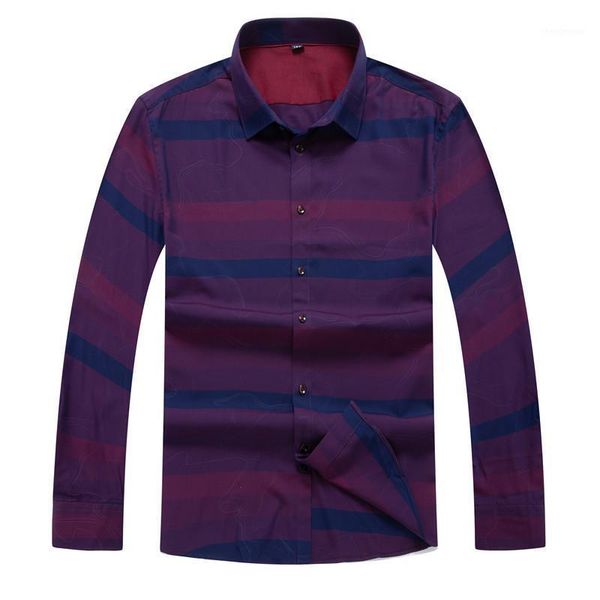 autumn young men's fat fashion casual stripe color matching long sleeve shirt dress shirts, White;black
autumn young men's fat fashion casual stripe color matching long sleeve shirt dress shirts, White;black
