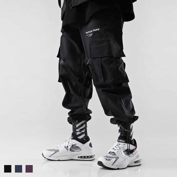 men's pants pantalon cargo hombre punk pants loose erkek kargo pantolon kpop hip hop ulzzang men harajuku modis streetwear trouser, Black
men's pants pantalon cargo hombre punk pants loose erkek kargo pantolon kpop hip hop ulzzang men harajuku modis streetwear trouser, Black