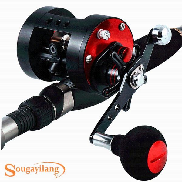 sougayilang trolling fishing reel right/left hand round drum max drag 8kg for warrior salt water boat tackle tools baitcasting reels
sougayilang trolling fishing reel right/left hand round drum max drag 8kg for warrior salt water boat tackle tools baitcasting reels