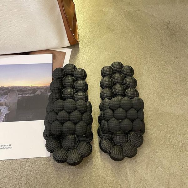 slippers women's flip flops 2021 summer solid color the all-match comfortable round head open toe sandals flat shoes leisure, Black
slippers women's flip flops 2021 summer solid color the all-match comfortable round head open toe sandals flat shoes leisure, Black