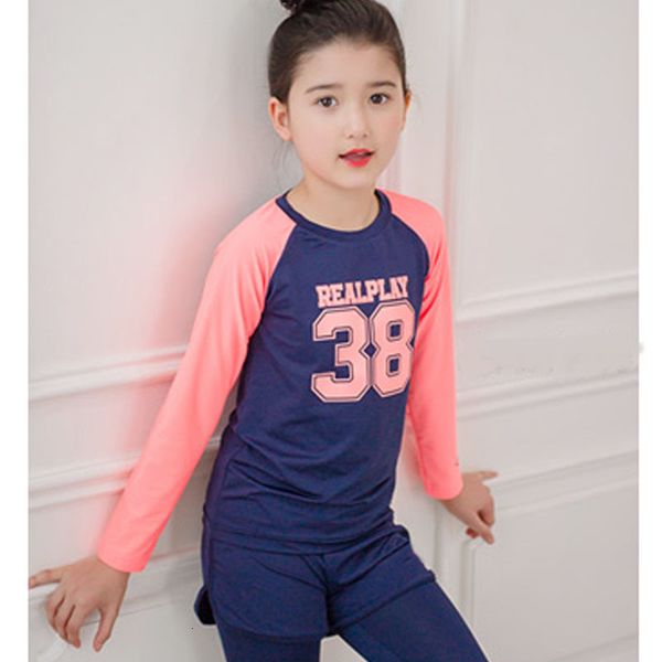 children' swimsuit girl split long sleeve pants girl little princess sunscreen professional middle and big children quick dry korean h, Red;black 
children' swimsuit girl split long sleeve pants girl little princess sunscreen professional middle and big children quick dry korean h, Red;black