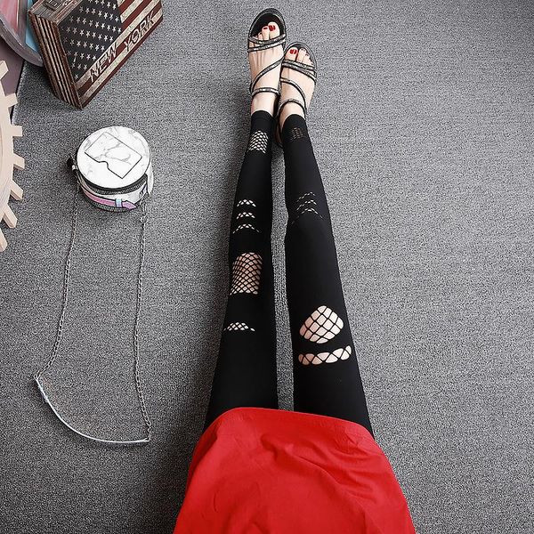 summer women's elastic leggings high waist ripped holes fashionable casual black stretch pants 2021 in
summer women's elastic leggings high waist ripped holes fashionable casual black stretch pants 2021 in