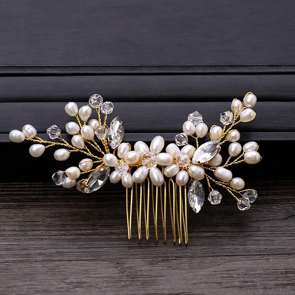 hair clips & barrettes fresh water pearls handmade combs jewelry bridal women ornament wedding head accessories rhinestone comb, Golden;silver
hair clips & barrettes fresh water pearls handmade combs jewelry bridal women ornament wedding head accessories rhinestone comb, Golden;silver