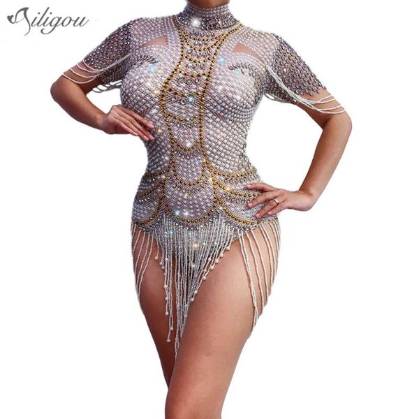ailigou fashion rhinestone pearl bodysuit stretch dance leotard performance party celebration stage costume women's jumpsuits & rompers, Black;white
ailigou fashion rhinestone pearl bodysuit stretch dance leotard performance party celebration stage costume women's jumpsuits & rompers, Black;white
