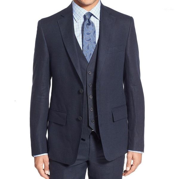 men's & blazers navy business men suits for prom evening wedding groom tuxedos notched lapel 3 piece formal man suit jacket pants vest1, White;black
men's & blazers navy business men suits for prom evening wedding groom tuxedos notched lapel 3 piece formal man suit jacket pants vest1, White;black