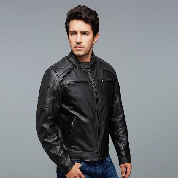 men's leather & faux genuine slim fit men black cowskin motorcycle biker jacket stand collar real coat mlct
men's leather & faux genuine slim fit men black cowskin motorcycle biker jacket stand collar real coat mlct