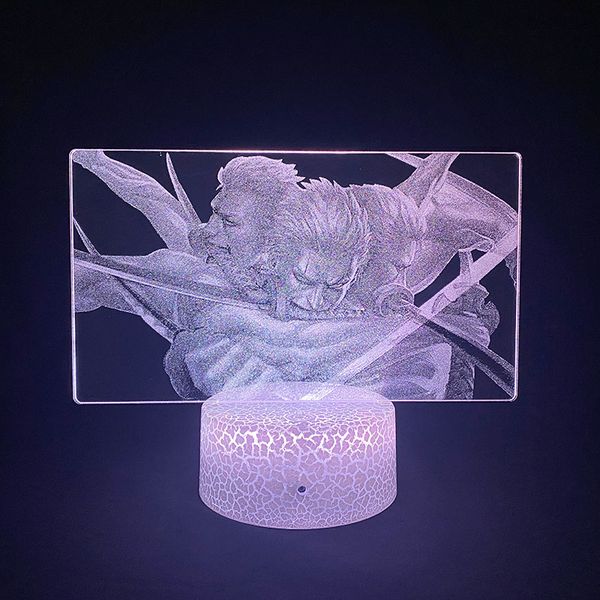 3d picture lamp anime led night light roronoa zoro figure bluetooth speaker 16 color nightlight gift for kids fans
3d picture lamp anime led night light roronoa zoro figure bluetooth speaker 16 color nightlight gift for kids fans