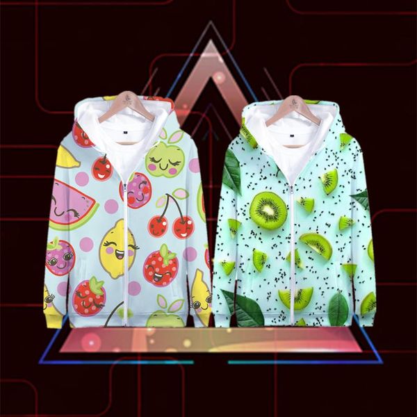 men's hoodies & sweatshirts fruit pattern lovely cool zipper 3d printing casual fashion personality zip hoodie man women children', Black
men's hoodies & sweatshirts fruit pattern lovely cool zipper 3d printing casual fashion personality zip hoodie man women children', Black