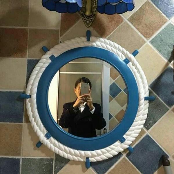 mirrors 64cmx64cm european wall hanging mirror mediterranean style creative boat rudder decorative
mirrors 64cmx64cm european wall hanging mirror mediterranean style creative boat rudder decorative