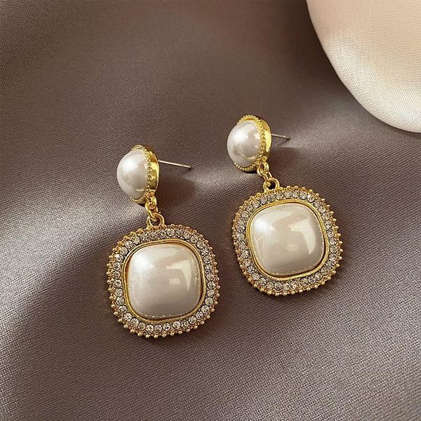 dangle & chandelier 2021 fresh geometric square temperament senior drop earrings contracted sweet pearl fashion women joker trend, Silver
dangle & chandelier 2021 fresh geometric square temperament senior drop earrings contracted sweet pearl fashion women joker trend, Silver