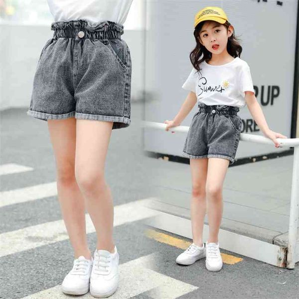 teenage girls high waist jeans shorts pure blue denim kids for summer loose pants fashion toddler clothes 210622, Black
teenage girls high waist jeans shorts pure blue denim kids for summer loose pants fashion toddler clothes 210622, Black
