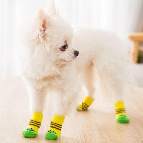 dog apparel 4pcs puppy socks soft pet knits cute cartoon anti slip warm shoes small medium dogs product
dog apparel 4pcs puppy socks soft pet knits cute cartoon anti slip warm shoes small medium dogs product