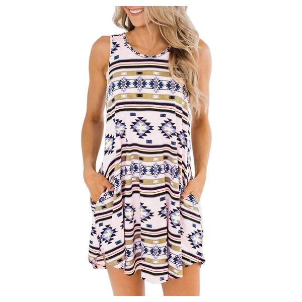 casual dresses women summer dress o-neck sleeveless flower print with pockets beach a-line mini tunics sundresses, Black;gray
casual dresses women summer dress o-neck sleeveless flower print with pockets beach a-line mini tunics sundresses, Black;gray