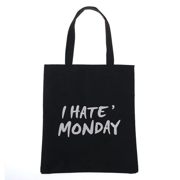 fashion creative women canvas handbag simple portable lady girls shopping bag i hate money print hand tote large capacity storage bags
fashion creative women canvas handbag simple portable lady girls shopping bag i hate money print hand tote large capacity storage bags