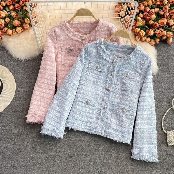 women's jackets fashion autumn winter tweed short women single breasted elegant office lady woolen coats casual vintage outwear, Black;brown
women's jackets fashion autumn winter tweed short women single breasted elegant office lady woolen coats casual vintage outwear, Black;brown