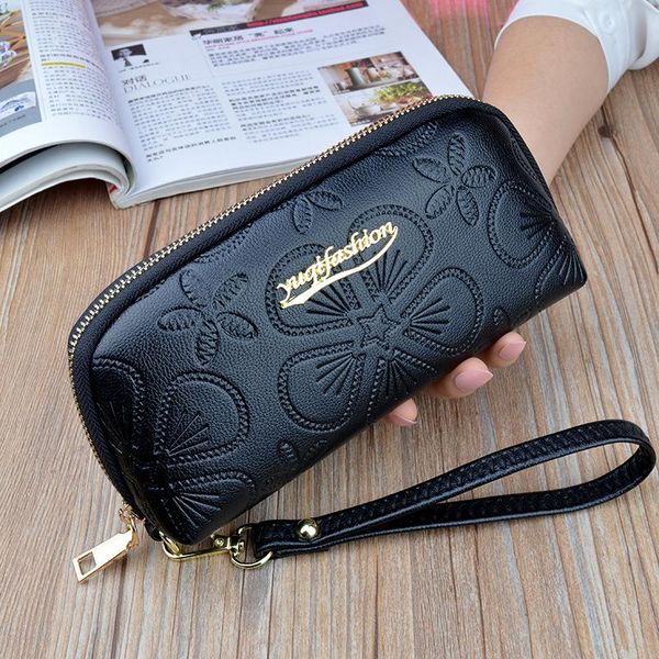 wallets mobile phone bag soft leather wallet small clutch female long section zipper large capacity ladies, Red;black
wallets mobile phone bag soft leather wallet small clutch female long section zipper large capacity ladies, Red;black