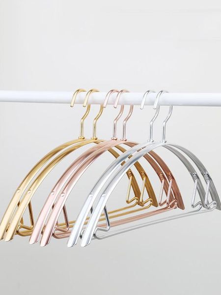 hangers & racks 5/10pcs matte gold clothes hanger aluminum alloy clothing drying rack non-slip hang windproof underwear belt coat
hangers & racks 5/10pcs matte gold clothes hanger aluminum alloy clothing drying rack non-slip hang windproof underwear belt coat