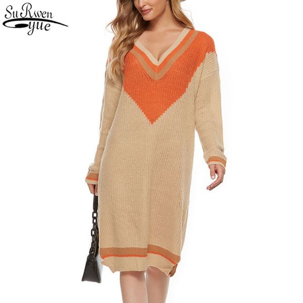 fashion loose women striped pullover korean v-neck long sweater winter clothes jacket 11754 210427, White;black
fashion loose women striped pullover korean v-neck long sweater winter clothes jacket 11754 210427, White;black