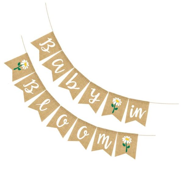 party decoration 1pc baby in bloom 1st birthday dovetail bunting banner garland (assorted color)
party decoration 1pc baby in bloom 1st birthday dovetail bunting banner garland (assorted color)