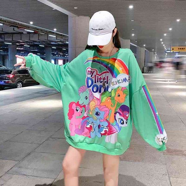 girls student lovely cartoon printed sweatshirts harajuku plus size loose hoodies women plus size loose long style pullovers, Black;gray
girls student lovely cartoon printed sweatshirts harajuku plus size loose hoodies women plus size loose long style pullovers, Black;gray