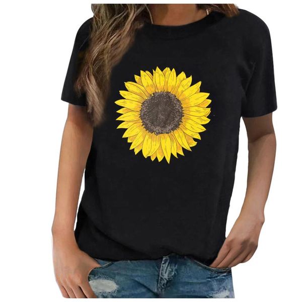 women summer sunflower printing short sleeve shirt casual tunic t shirts woman aesthetic ropa mujer #yl10 women's t-shirt, White
women summer sunflower printing short sleeve shirt casual tunic t shirts woman aesthetic ropa mujer #yl10 women's t-shirt, White
