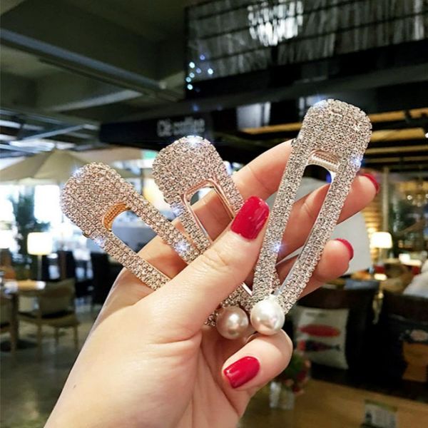 hair clips & barrettes 2021 korean fashion colorful rhinestone crystal pearl cute hairpins clip for girl women's accessories, Golden;silver
hair clips & barrettes 2021 korean fashion colorful rhinestone crystal pearl cute hairpins clip for girl women's accessories, Golden;silver
