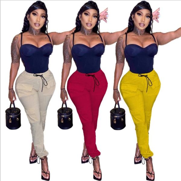 women's pants & capris fall winter clothes women clothing fashion solid casual overalls club outfits y2k streetwear wholesale items, Black;white
women's pants & capris fall winter clothes women clothing fashion solid casual overalls club outfits y2k streetwear wholesale items, Black;white