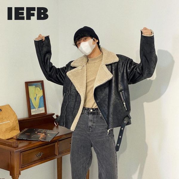 men's jackets iefb 2021 winter lambs fur one piece jacket thick coat motorcycle for couple streetwear clothes zipper 9y4781, Black;brown
men's jackets iefb 2021 winter lambs fur one piece jacket thick coat motorcycle for couple streetwear clothes zipper 9y4781, Black;brown