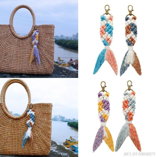 keychains hip mer-maid tail cotton rope woven party favors birthday supplies prize for boys girls wholesales, Silver
keychains hip mer-maid tail cotton rope woven party favors birthday supplies prize for boys girls wholesales, Silver