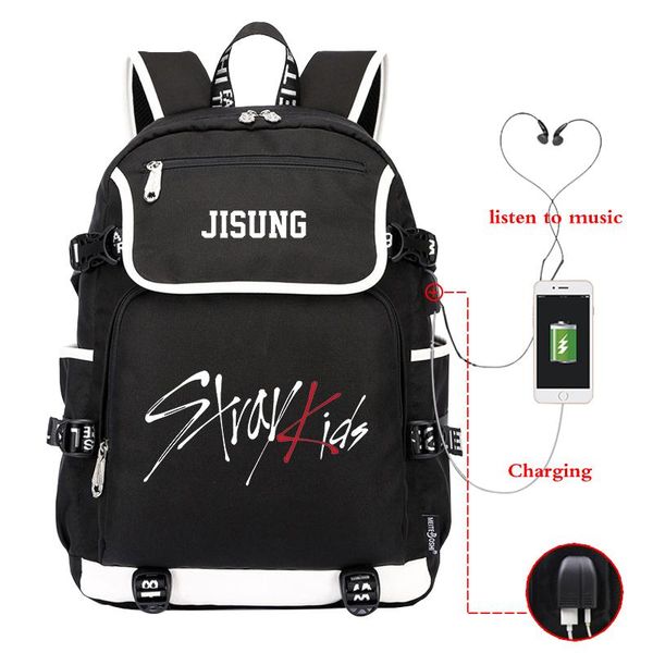 backpack stray kids school plecak szkolny men's backpacks bang chan felix woojin minho travel lapbagpack usb charging
backpack stray kids school plecak szkolny men's backpacks bang chan felix woojin minho travel lapbagpack usb charging