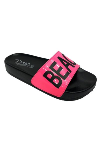 women's pink slippers, Black 
women's pink slippers, Black