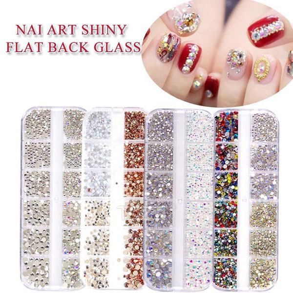 12 grids mixed package nail art rhinestone crystal decoration 3d shell accessories jewelry metal alloy for salon1, Silver;gold
12 grids mixed package nail art rhinestone crystal decoration 3d shell accessories jewelry metal alloy for salon1, Silver;gold