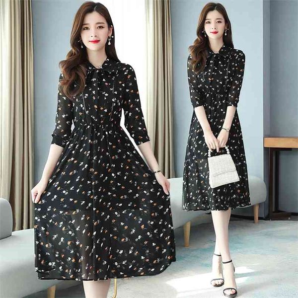 elegant black floral chiffon midi dresses spring summer plus size print vintage runway dress women bodycon party vestidos 210528, Black;gray
elegant black floral chiffon midi dresses spring summer plus size print vintage runway dress women bodycon party vestidos 210528, Black;gray