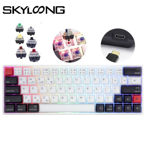 keyboards skyloong ak64 wired sublimation gamer keyboard rgb pbt keycaps yellow red blue switch mechanical for desklapmac
keyboards skyloong ak64 wired sublimation gamer keyboard rgb pbt keycaps yellow red blue switch mechanical for desklapmac