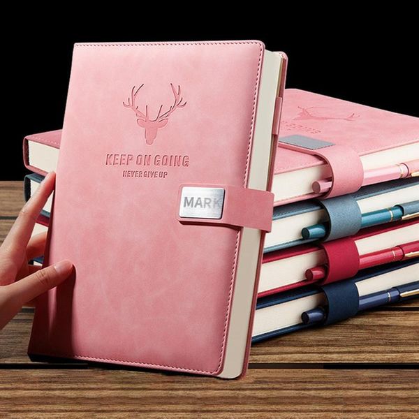 notepads 360 pages super thick wax sense leather a5 journal notebook daily business office work notebooks notepad diary school supplies, Purple;pink
notepads 360 pages super thick wax sense leather a5 journal notebook daily business office work notebooks notepad diary school supplies, Purple;pink
