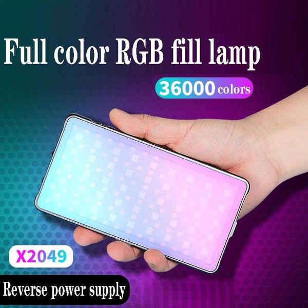 video light bi-color dimmable fill light, cri 96 accurate color, brightness dimmable, usb power bank for dsl flash heads
video light bi-color dimmable fill light, cri 96 accurate color, brightness dimmable, usb power bank for dsl flash heads
