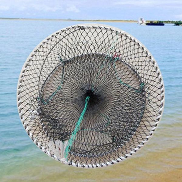 fishing accessories folding round shape crab crayfish net cage shrimp catcher bait trap
fishing accessories folding round shape crab crayfish net cage shrimp catcher bait trap