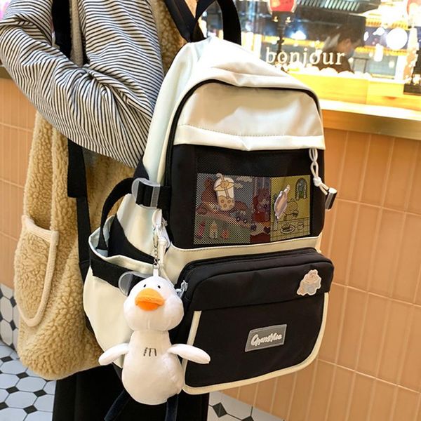backpack 2021 cute girls for teenager bookbag waterproof nylon rucksack fashion kawaii women shoulder bag travel mochila 
backpack 2021 cute girls for teenager bookbag waterproof nylon rucksack fashion kawaii women shoulder bag travel mochila