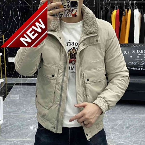 winter mens jackets autumn jaqueta masculina inverno parka lapel lambwool collar leather clothes thickened homme, Black
winter mens jackets autumn jaqueta masculina inverno parka lapel lambwool collar leather clothes thickened homme, Black
