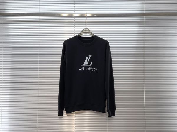 men's cotton sweatshirt loose ladies sweater embroidery letters black and white couple clothing high-quality autumn and winter 453
men's cotton sweatshirt loose ladies sweater embroidery letters black and white couple clothing high-quality autumn and winter 453