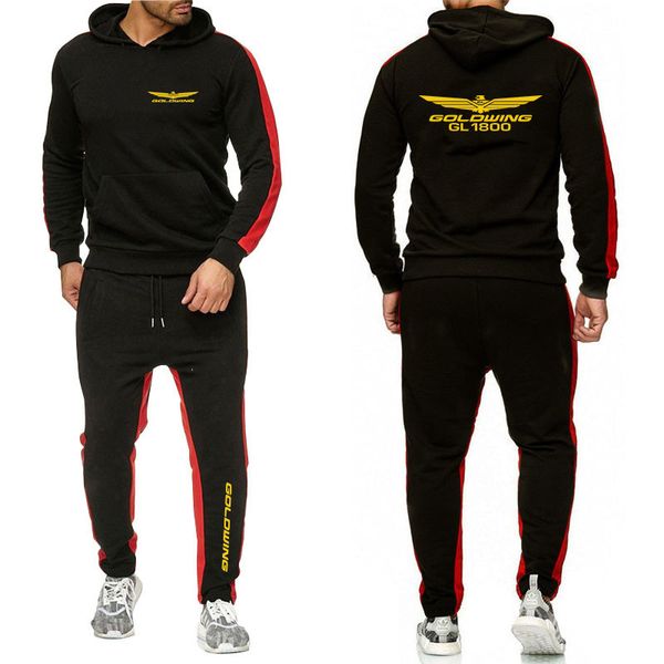 2021 new man's printing honda goldwing comfortable custom made casual hedging hoodie+pants cool spring autumn streetwear suit, Gray
2021 new man's printing honda goldwing comfortable custom made casual hedging hoodie+pants cool spring autumn streetwear suit, Gray
