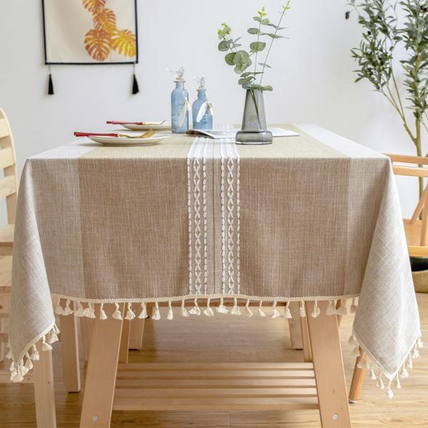 table cloth nordic linen cotton round tablecloth brown woven striped waterproof dining lace pendant rectangular cover
table cloth nordic linen cotton round tablecloth brown woven striped waterproof dining lace pendant rectangular cover